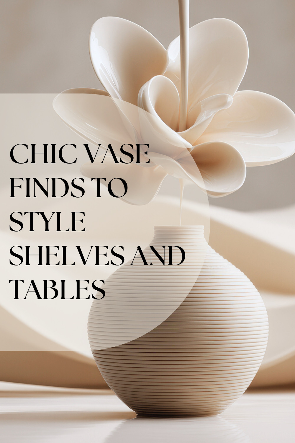 Chic Vase Finds to Style Shelves and Tables

These chic vase finds bring sculptural beauty and subtle elegance to shelves and tables through soft neutral tones and organic shapes. Minimalist ceramic finishes, gentle curves, and refined textures create a calm and elevated look that blends seamlessly into modern, cozy interiors. Perfect for styling living rooms, dining tables, consoles, or shelves, these vases add visual interest without overpowering the space, creating a timeless and effortless home decor aesthetic grounded in warmth and simplicity.
chic vase finds, neutral vase decor, minimalist vases, modern ceramic vases, aesthetic home decor, shelf styling decor, table decor ideas, cozy neutral interiors 

 

#LTKselfcare #LTKHome #LTKSaleAlert