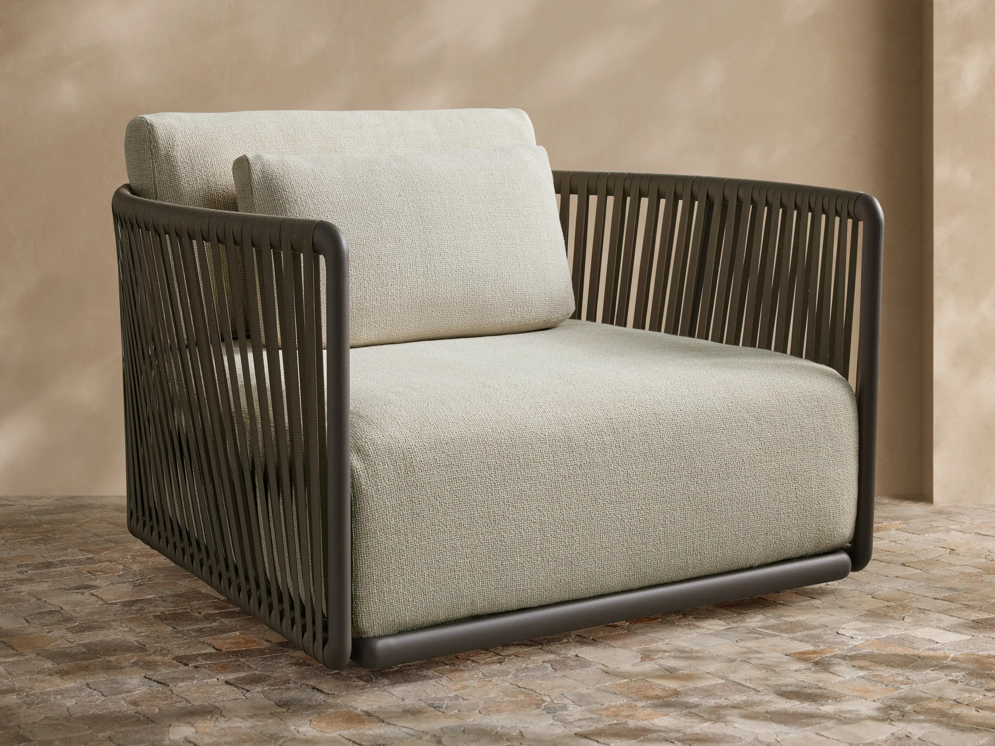 Lisbon Outdoor Swivel Chair | Arhaus