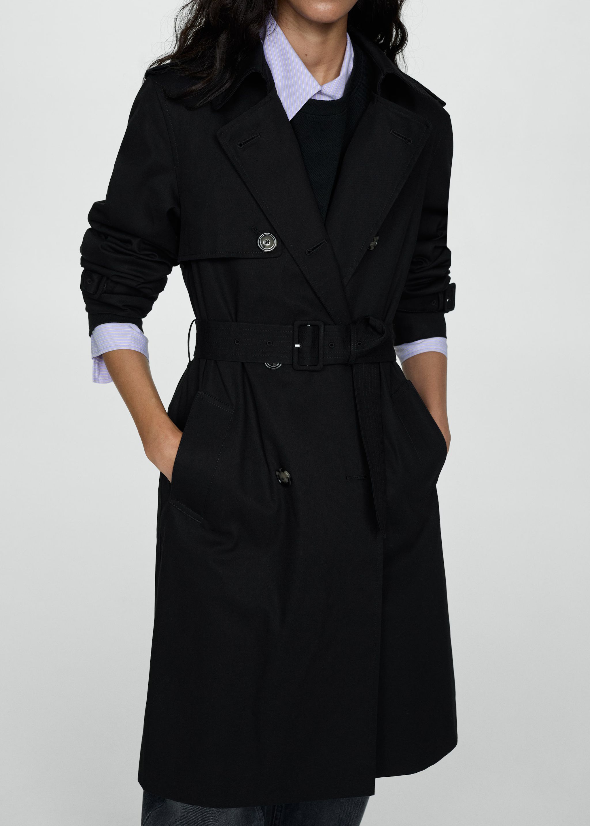 Classic trench coat with belt | MANGO (US)