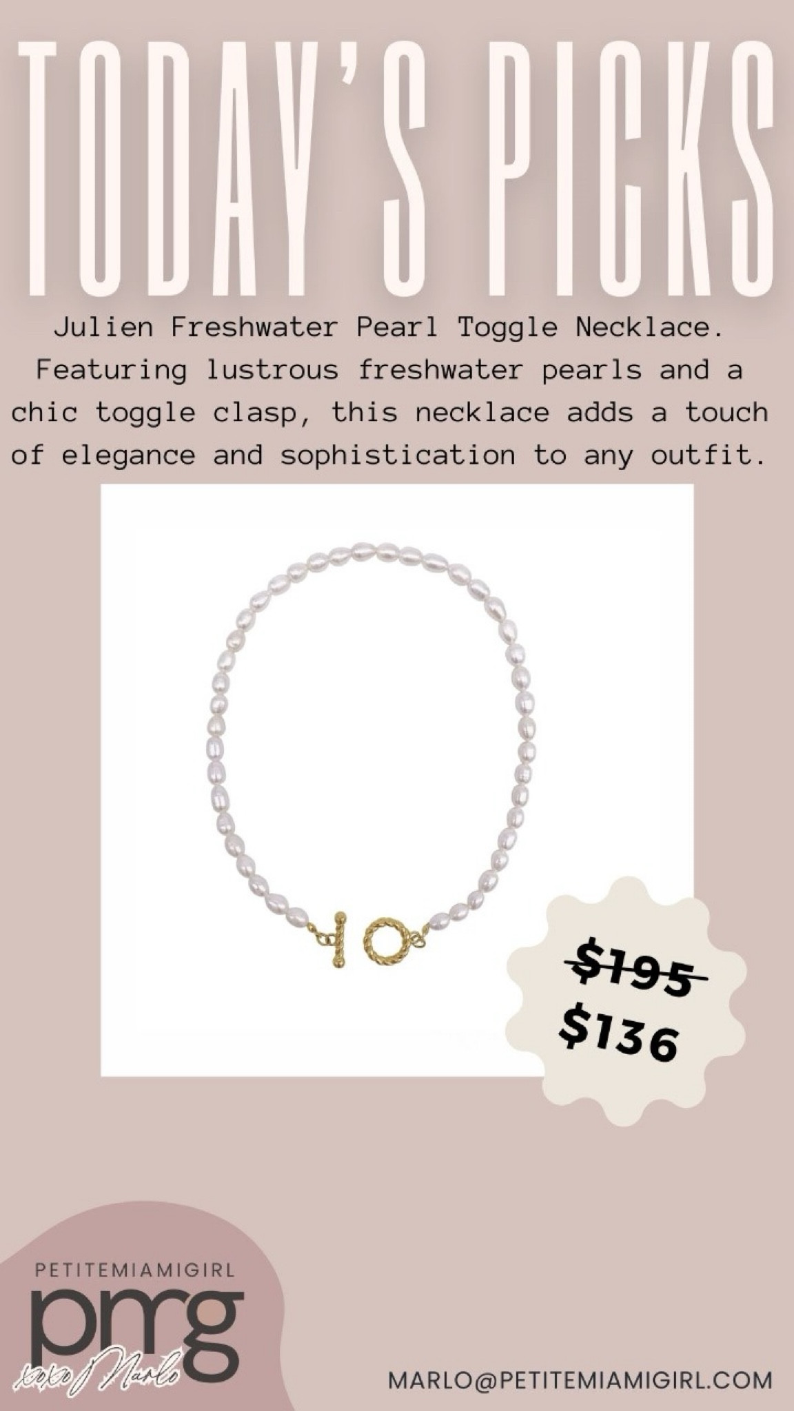In love with this pearl necklace ! Make a great gift . 

#LTKStyleTip #LTKOver40 #LTKSaleAlert