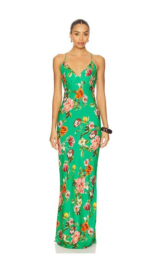 Loma Maxi Dress in Hamptons Floral | Revolve Clothing (Global)