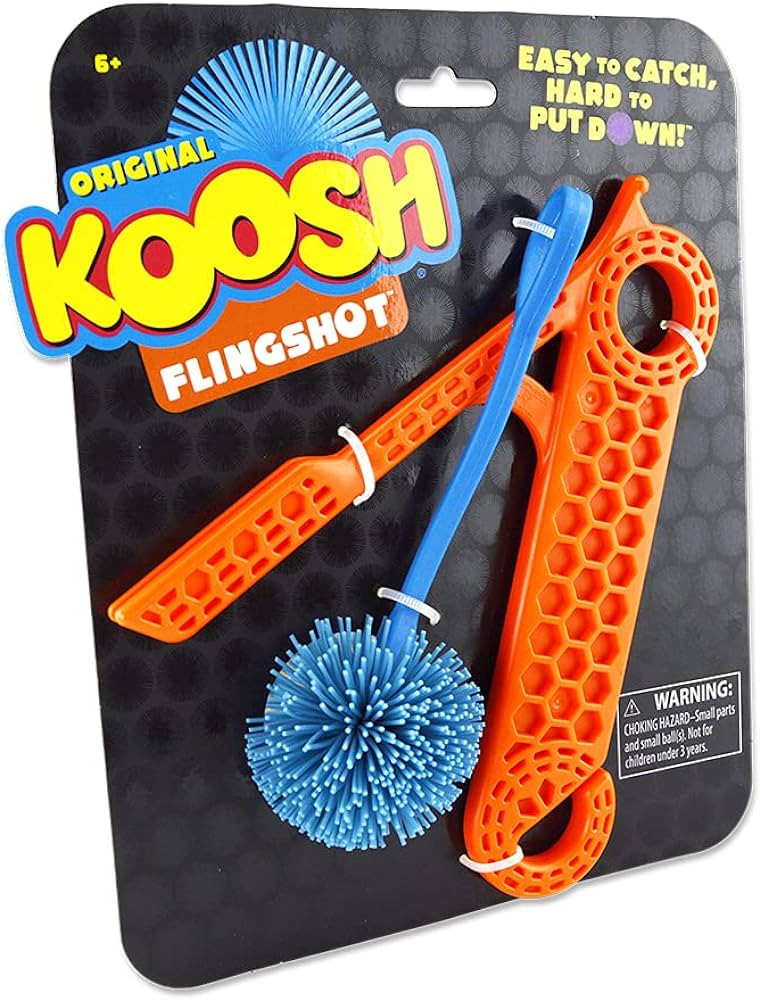 Koosh Flingshot - Special Koosh Ball Made Just for Flinging! - Easy to Catch, Hard to Put Down - ... | Amazon (US)