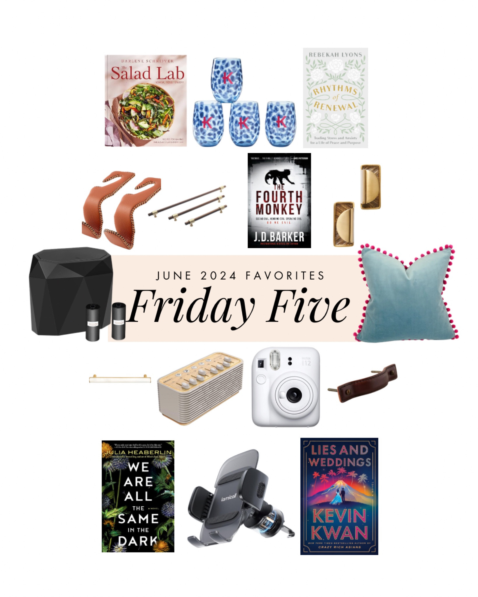 Our favorite items from our June 2024 Friday Five series. 

#LTKSeasonal #LTKHome