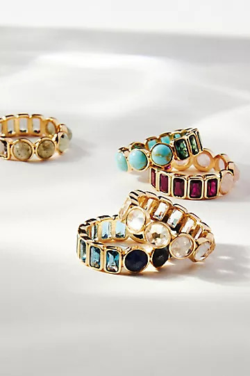 Mixed Crystal Ring | Anthropologie (US)