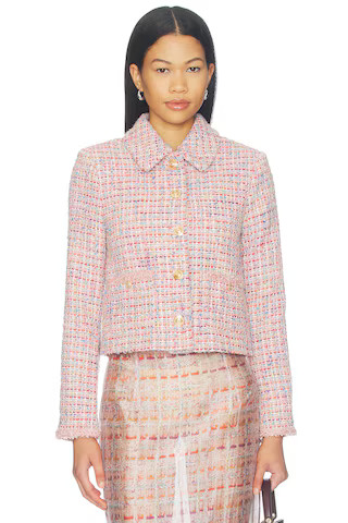 Lovers and Friends Gemi Jacket in Pink. - size L | Revolve Clothing (Global)