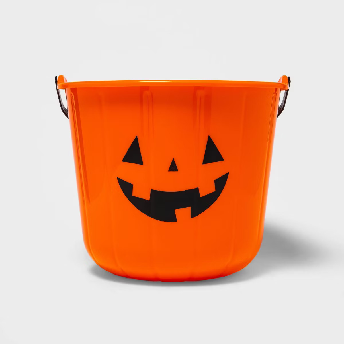 14" Jumbo Stackable Trick or Treat Halloween Pumpkin Pail - Hyde & EEK! Boutique™: Festive Oran... | Target