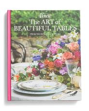 Art Of Beautiful Tables Book | TJ Maxx