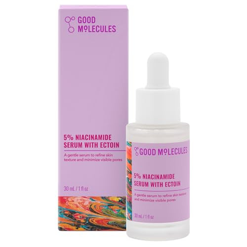 Good Molecules 5% Niacinamide Serum with Ectoin - Ultra Hydrating Serum to Target Enlarged Pores and Blemishes - Moisturizing, Pore Minimizer for Face - Skin Care | Amazon (US)