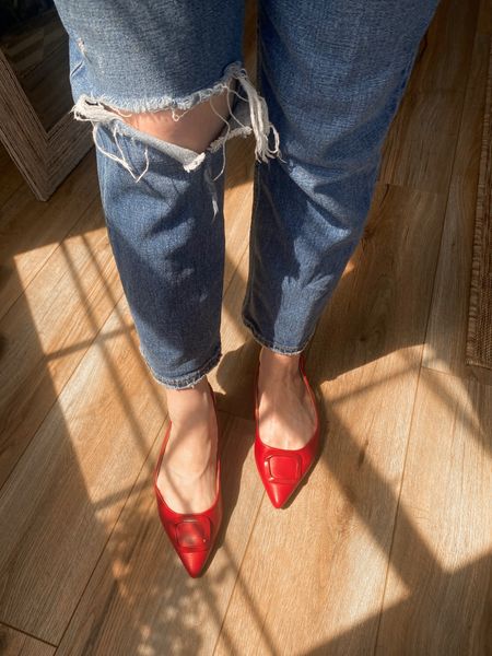 Nordstrom Anniversary sale shoes. Red mules. In stock! Tts, most comfy mule imo. Soft durable leather. 

#LTKBacktoSchool #LTKxNSale #LTKshoecrush