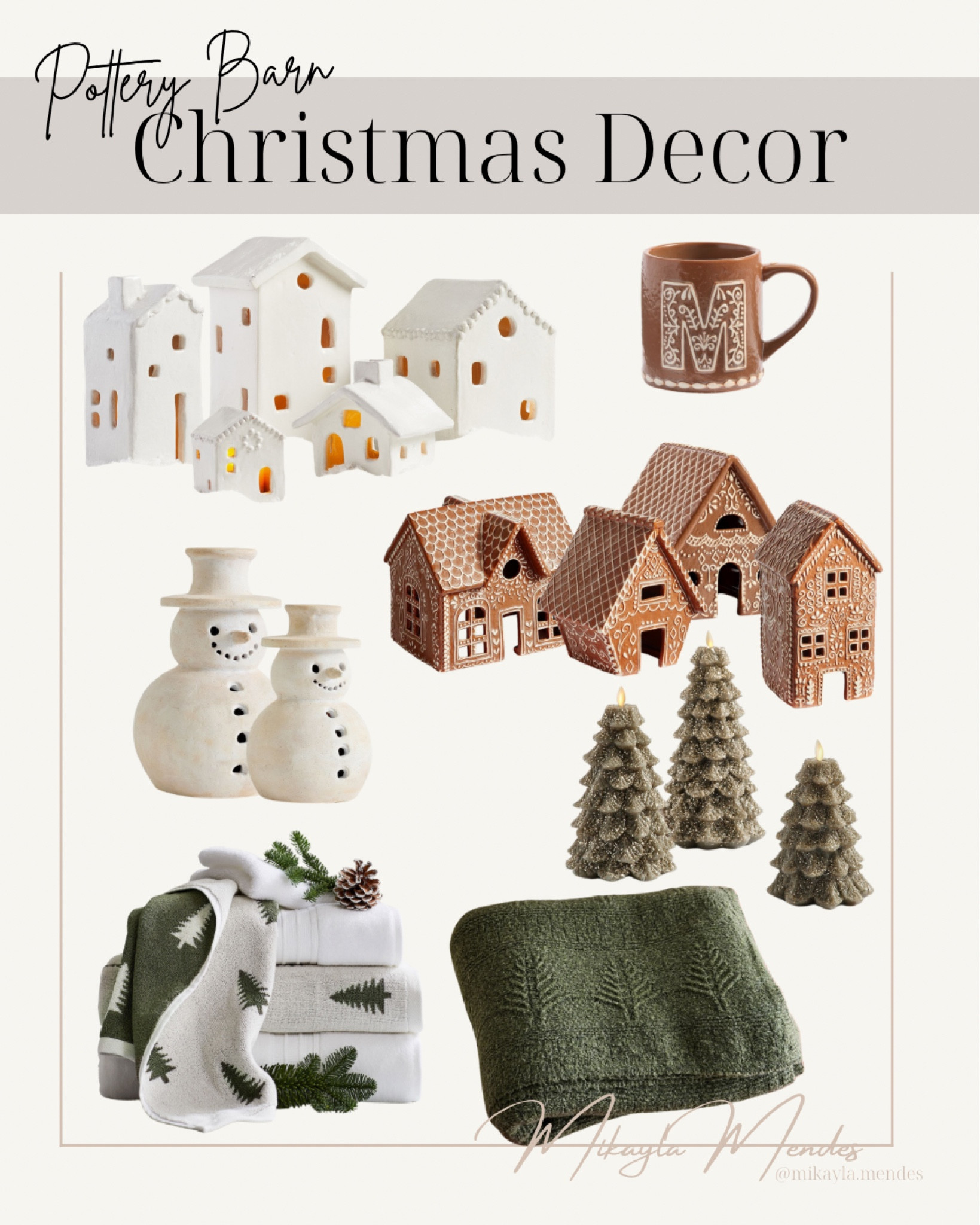 Some of my FAVORITE Pottery Barn finds for Christmas this year😍 

#LTKHome #LTKHoliday #LTKSeasonal
