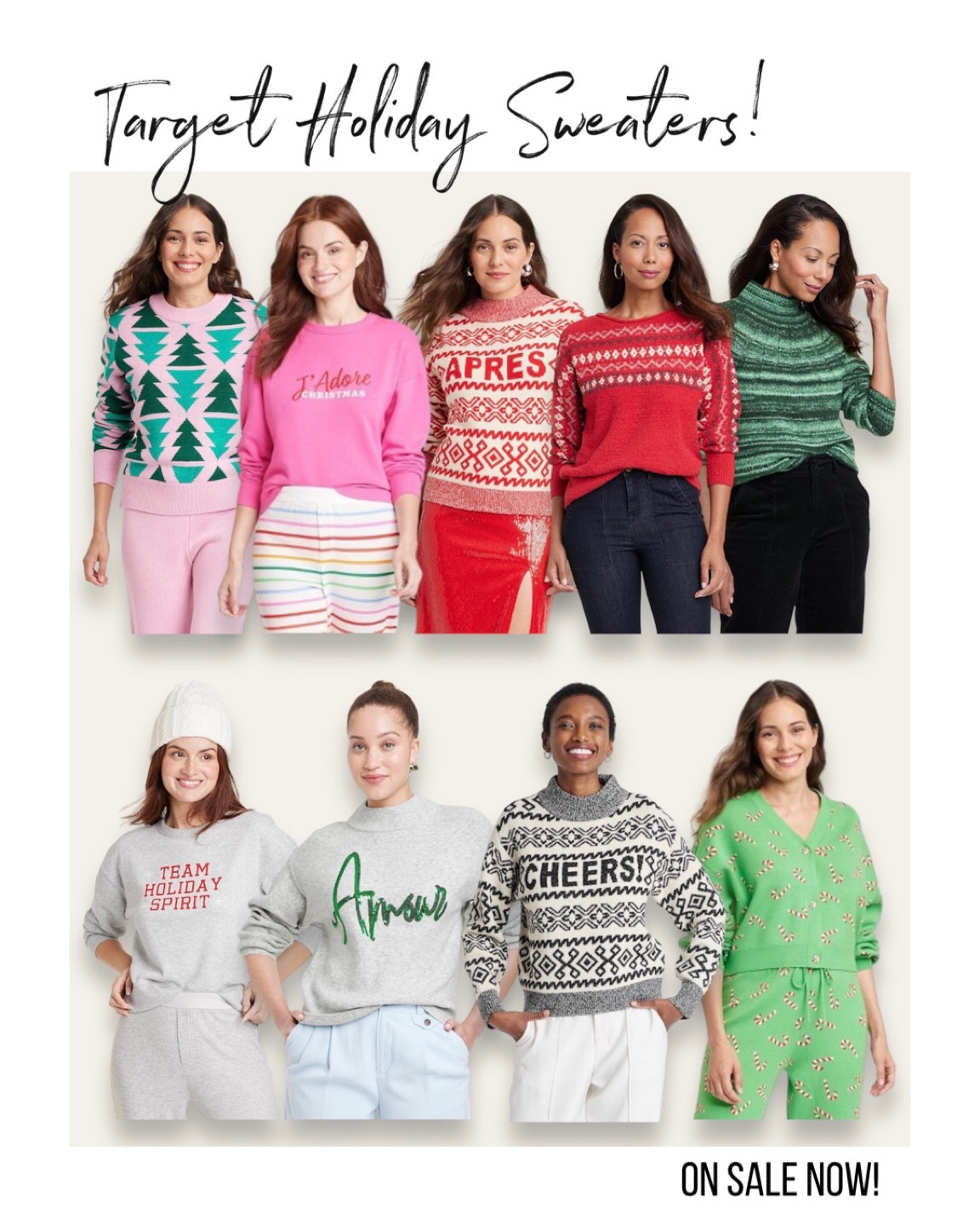 Christmas on sale jumpers target