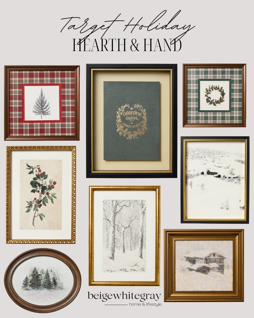 The new Hearth & Hand with Magnolia Christmas collection just dropped at Target — and it’s full of timeless, cozy holiday pieces you’ll love! 🎄✨ From festive wreaths and holiday garlands to seasonal holiday art, warm candles, kitchen decor, and beautiful tree ornaments, this collection perfectly captures that modern farmhouse charm. I’m sharing all my top picks so you can shop them before they sell out!

Hearth and Hand Christmas collection, Target holiday decor, Magnolia home holiday, Hearth and Hand Target launch, holiday art, Christmas garland, farmhouse Christmas decor, holiday wreaths, cozy holiday finds, Target home finds, neutral Christmas decor

#LTKHome #LTKFindsUnder50 #LTKSeasonal