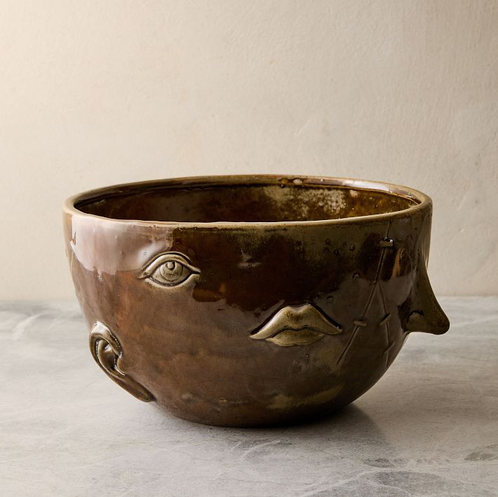 Halloween Frankenstein Ceramic Large Bowl | West Elm (US)