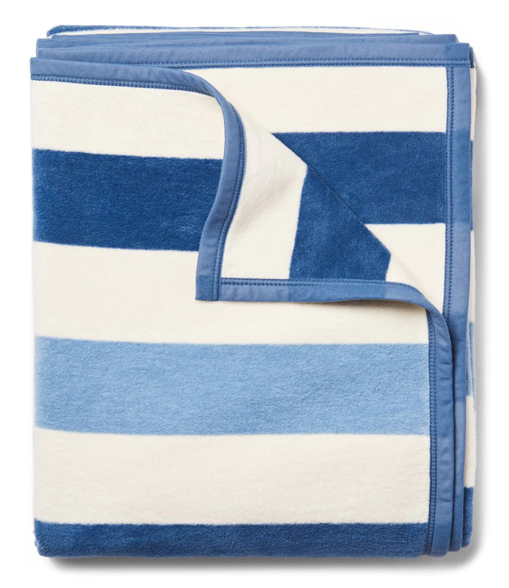 Brant Point Blues Blanket | Over The Moon Gift