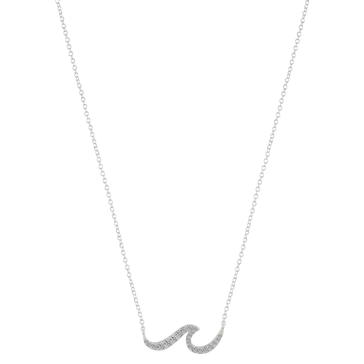 Brilliance Brass Wave Pendant Necklace | Kohl's
