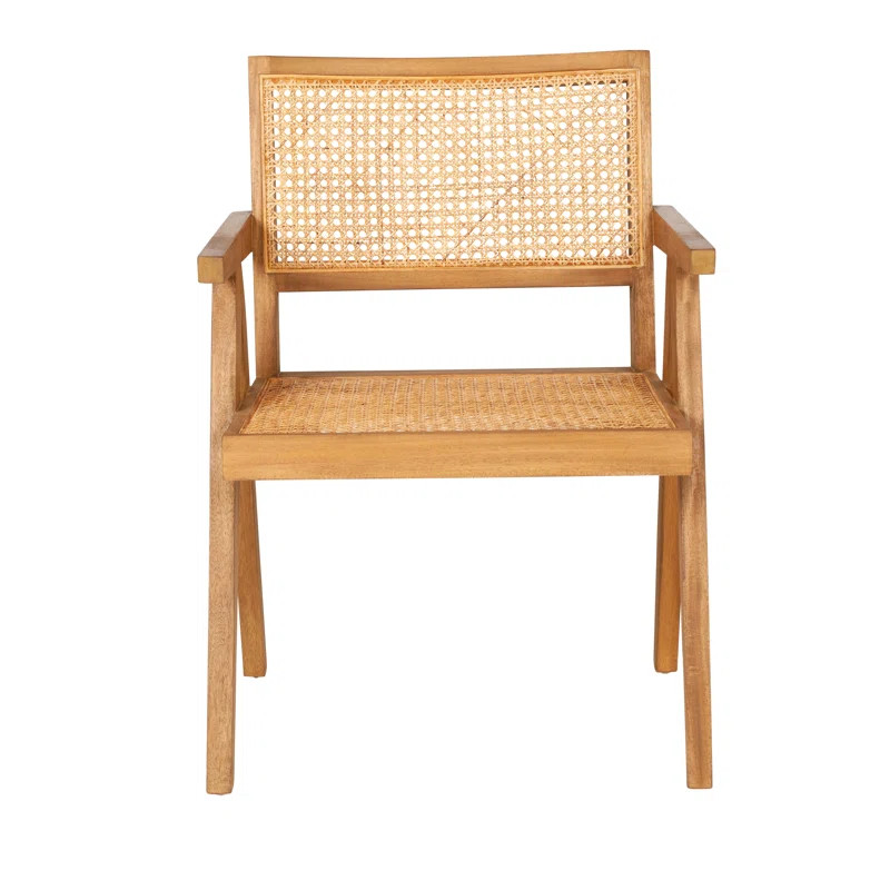 Shasta Solid Wood Arm Chair in Natural | Wayfair North America
