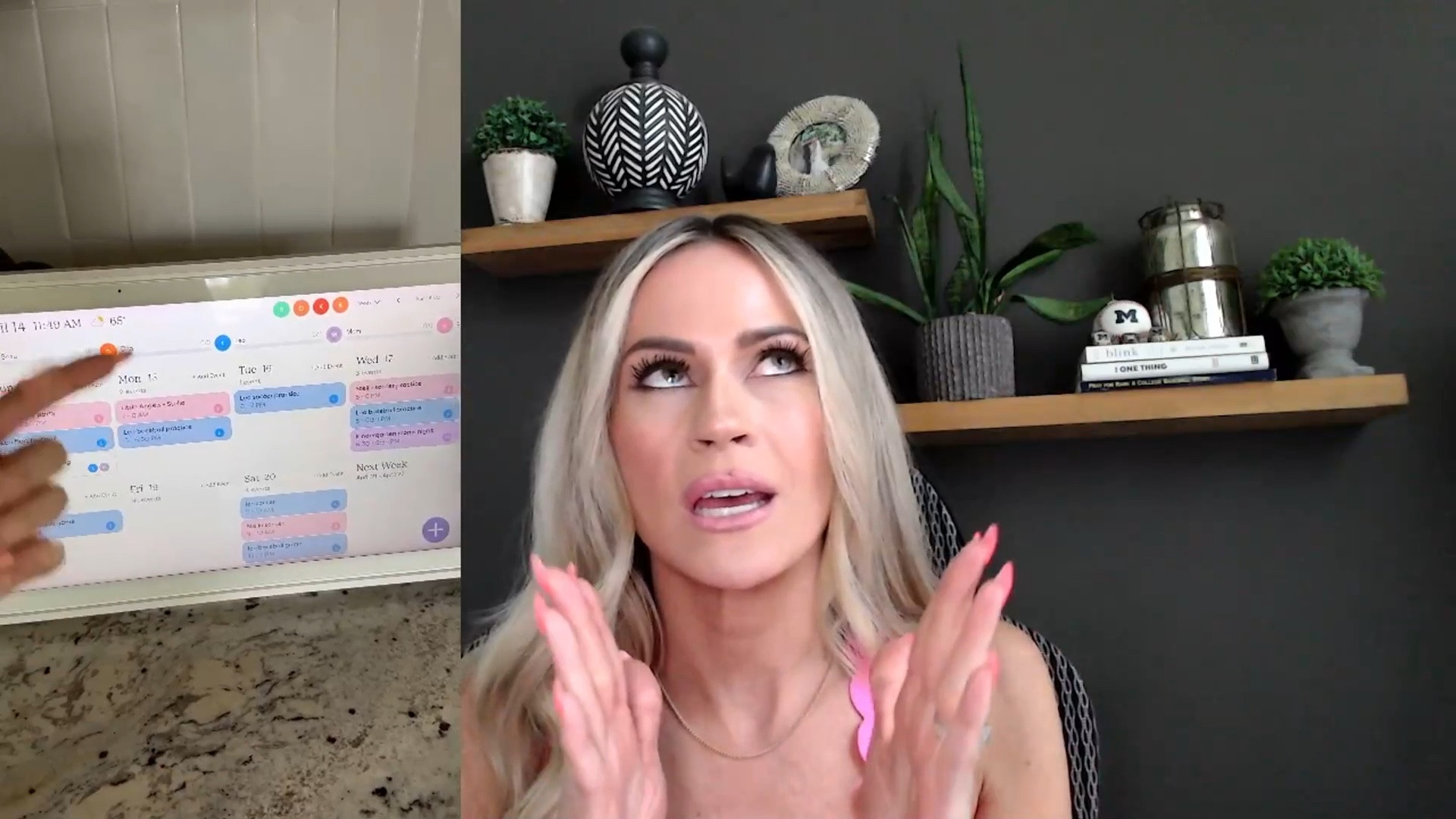 The best way to stay organized!! Digital calendar and picture frame in one. Includes chore lists, syncs to your calendar- color coding categories, can be mounted or displayed counter top!

#LTKVideo #LTKfamily #LTKhome