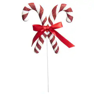 13.5" Red & White Candy Cane Pick by Ashland® | Michaels Stores