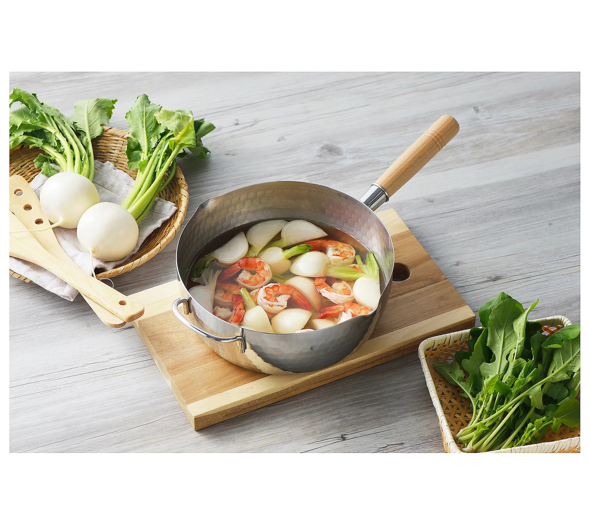 Yoshikawa Cookware Yukihira Pot 3.8 Qt (24 cm) | QVC