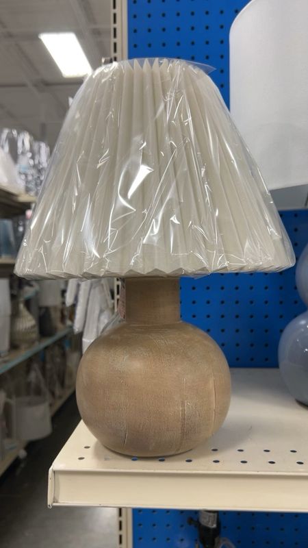 At Home | lamp | accent lamp | table lamp | pleated shade | wood lamp base | affordable lamp | neutral decor 

#LTKunder100 #LTKFind #LTKhome