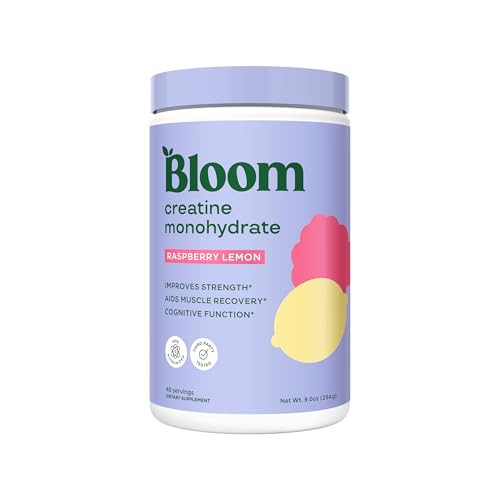 Bloom Nutrition Creatine Monohydrate Powder, 5g Micronized Creatine per Serving, Supports Muscle ... | Amazon (US)