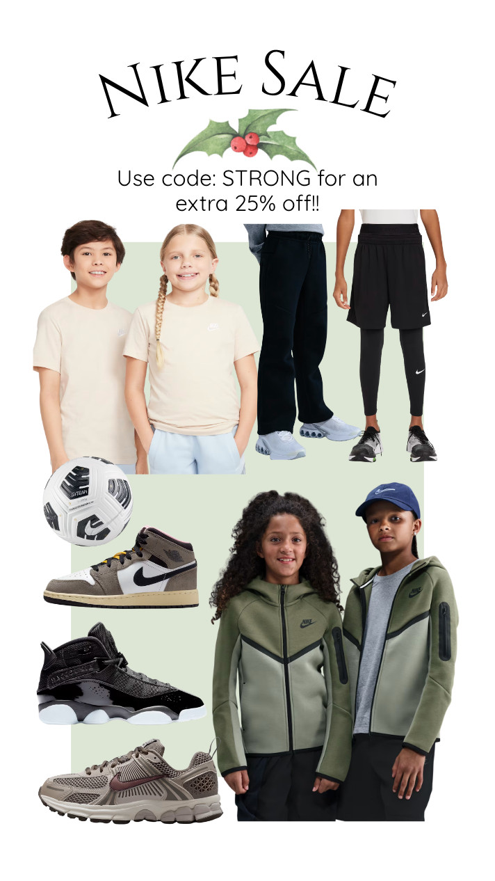 Sale at Nike!! Save an additional 25% with code: STRONG! 

 #LTKGiftGuide #LTKActive #LTKSaleAlert