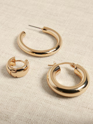Gold Earrings Set | Banana Republic Factory