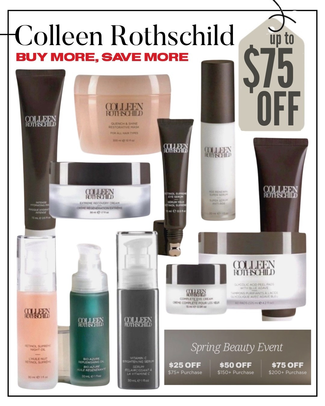 Shop Colleen Rothschild Spring Beauty Event!