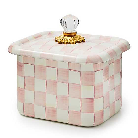 Rosy Check Recipe Box | MacKenzie-Childs