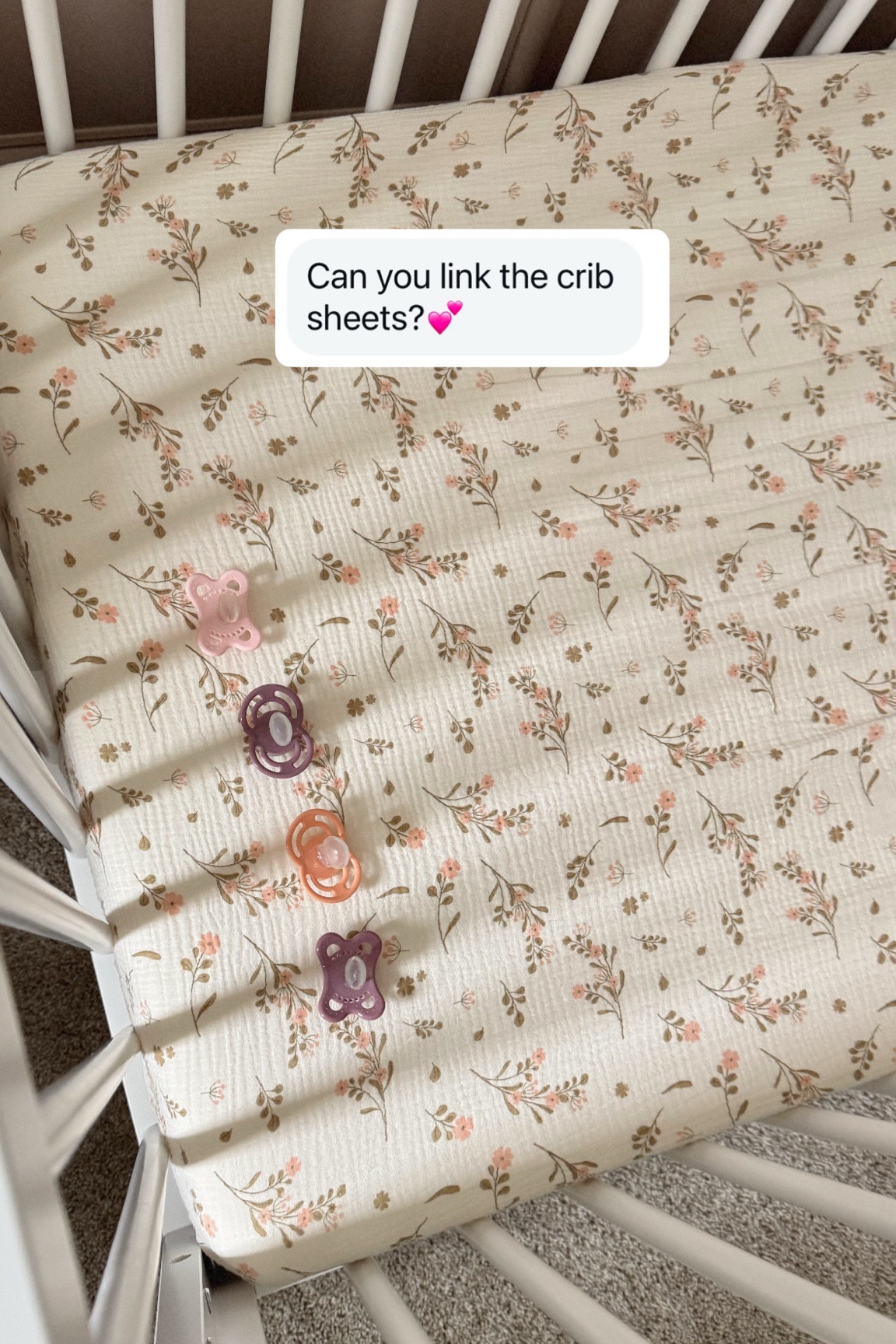 Remy’s crib sheets! These are the floral/pink ones 

#LTKKids #LTKFamily #LTKBaby
