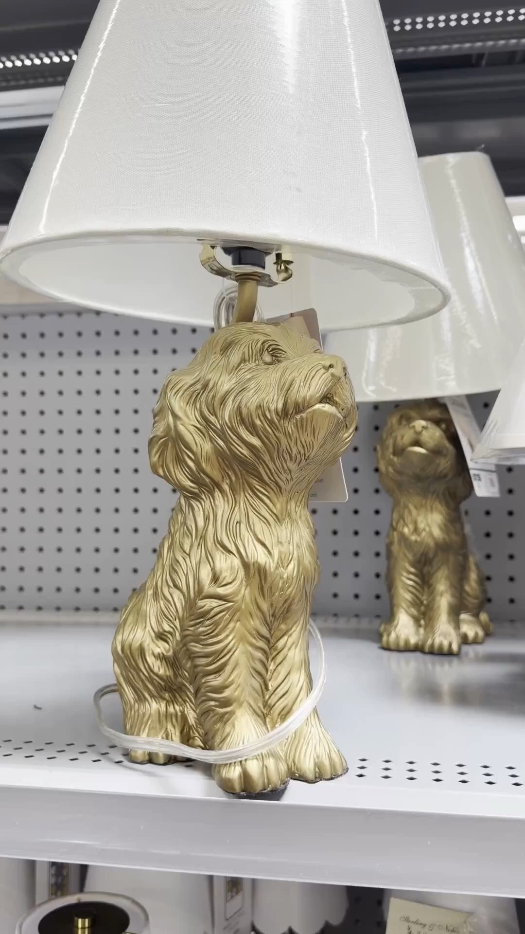 Ok Walmart! 👏🏻👏🏻👏🏻 Stopped in today to pick up fruit snacks and ended up with a goldendoodle lamp, a scalloped wood tray and several other items. Have I been living under a rock? When did Walmart get this good?!?!

#LTKHome #LTKOver40