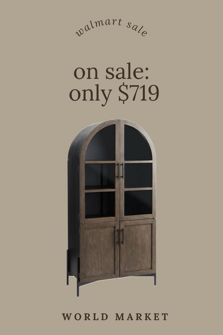 This popular arch cabinet from world market is on sale, it doesn’t go on sale very often, a brown arch cabinet, living room, furniture, dining room furniture

#LTKSaleAlert #LTKHome #LTKStyleTip