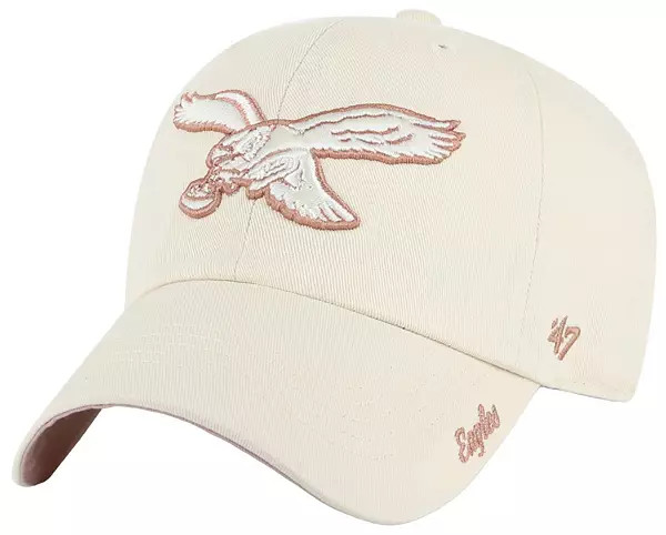 '47 Adult Philadelphia Eagles Ballpark Natural Clean Up Adjustable Hat | Dick's Sporting Goods
