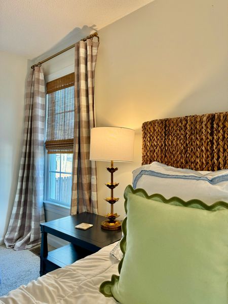 Bedroom decor - bedroom curtains - bamboo shades 

#LTKhome #LTKstyletip