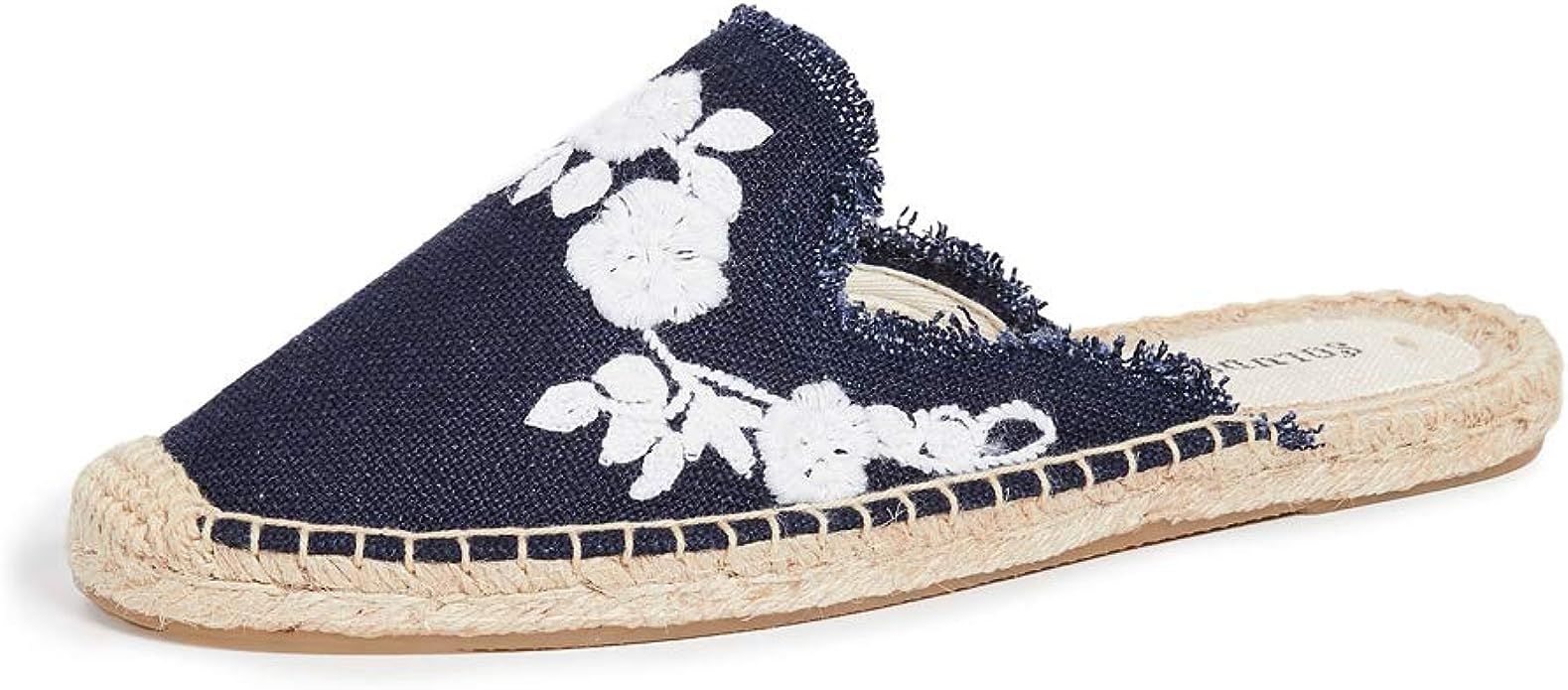 Soludos Women's Frayed Floral Mule | Amazon (US)