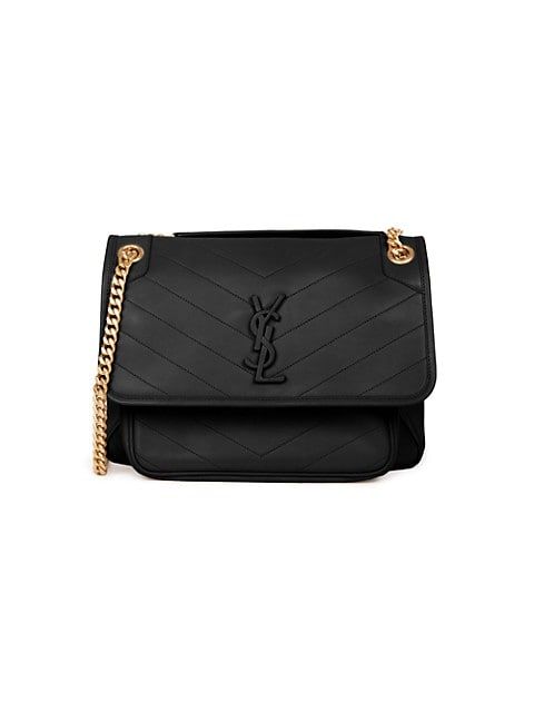 Medium Niki Leather Shoulder Bag | Saks Fifth Avenue