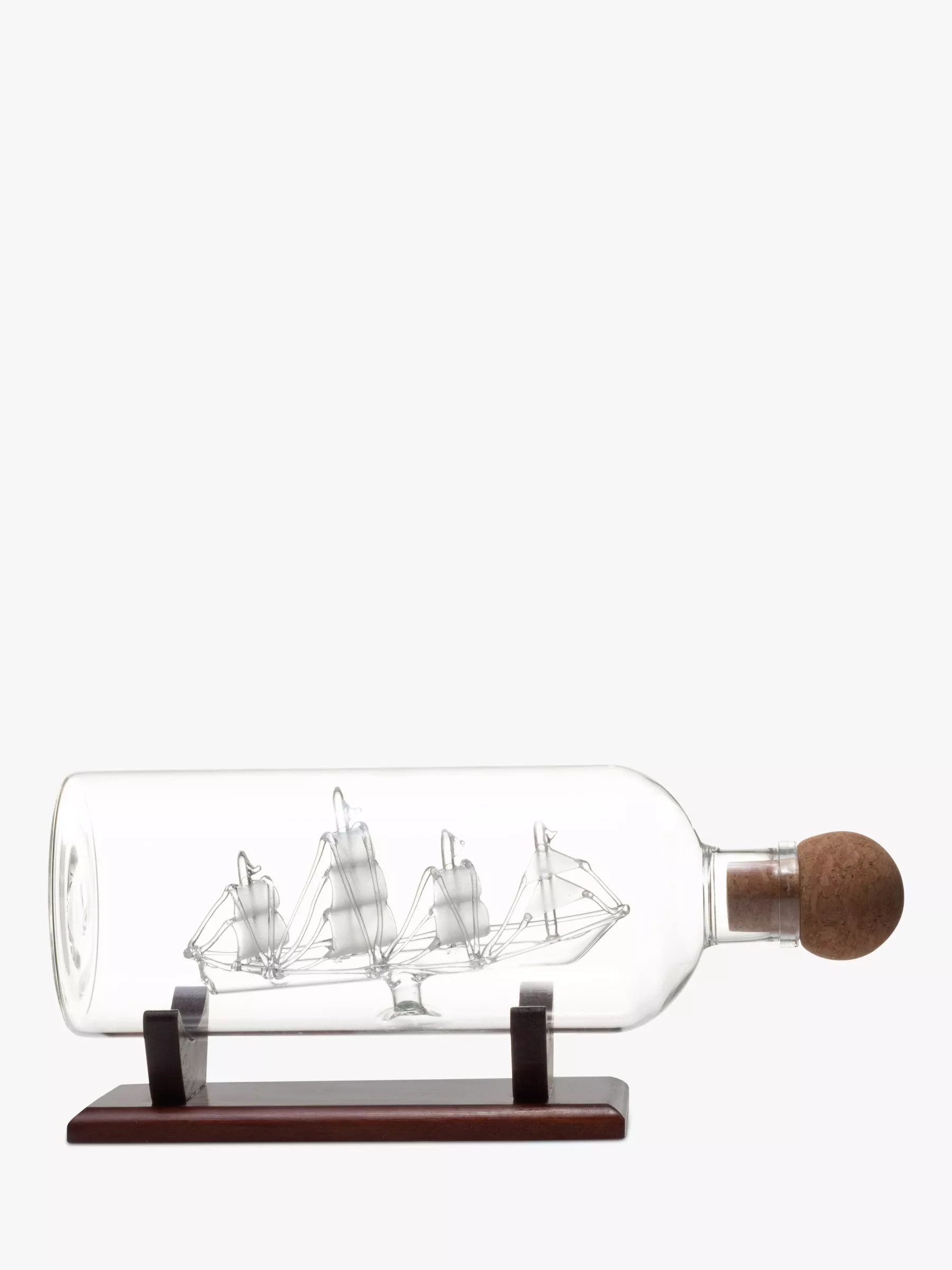 Mixology Ship In A Bottle Decanter, 750ml | John Lewis (UK)