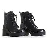 Vince Camuto Women's Footwear Women's Movelly Combat Boot, Black, 6.5 | Amazon (US)
