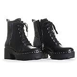 Vince Camuto Women's Movelly Combat Boot, Black, 7.5 | Amazon (US)