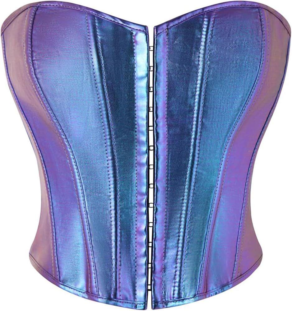 SHYMMUO Black Gold Corset Tops for Women Renaissance Bustier Vintage Lace Up Steampunk Gothic Cor... | Amazon (US)