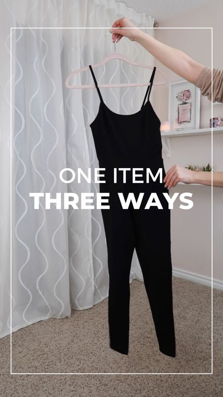 Here’s 3 ways to style a black one piece jumpsuit for spring!

Tags
Garage clothing, dynamite clothing, spring outfits, active wear, casual chic, comfortable 

#LTKunder50 #LTKstyletip #LTKunder100