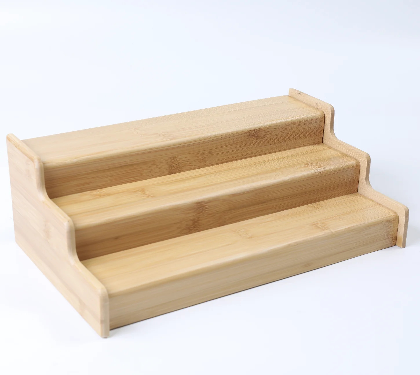 Better Homes & Gardens Natural Bamboo Expandable Spice Rack, 3-Tier - Walmart.com | Walmart (US)