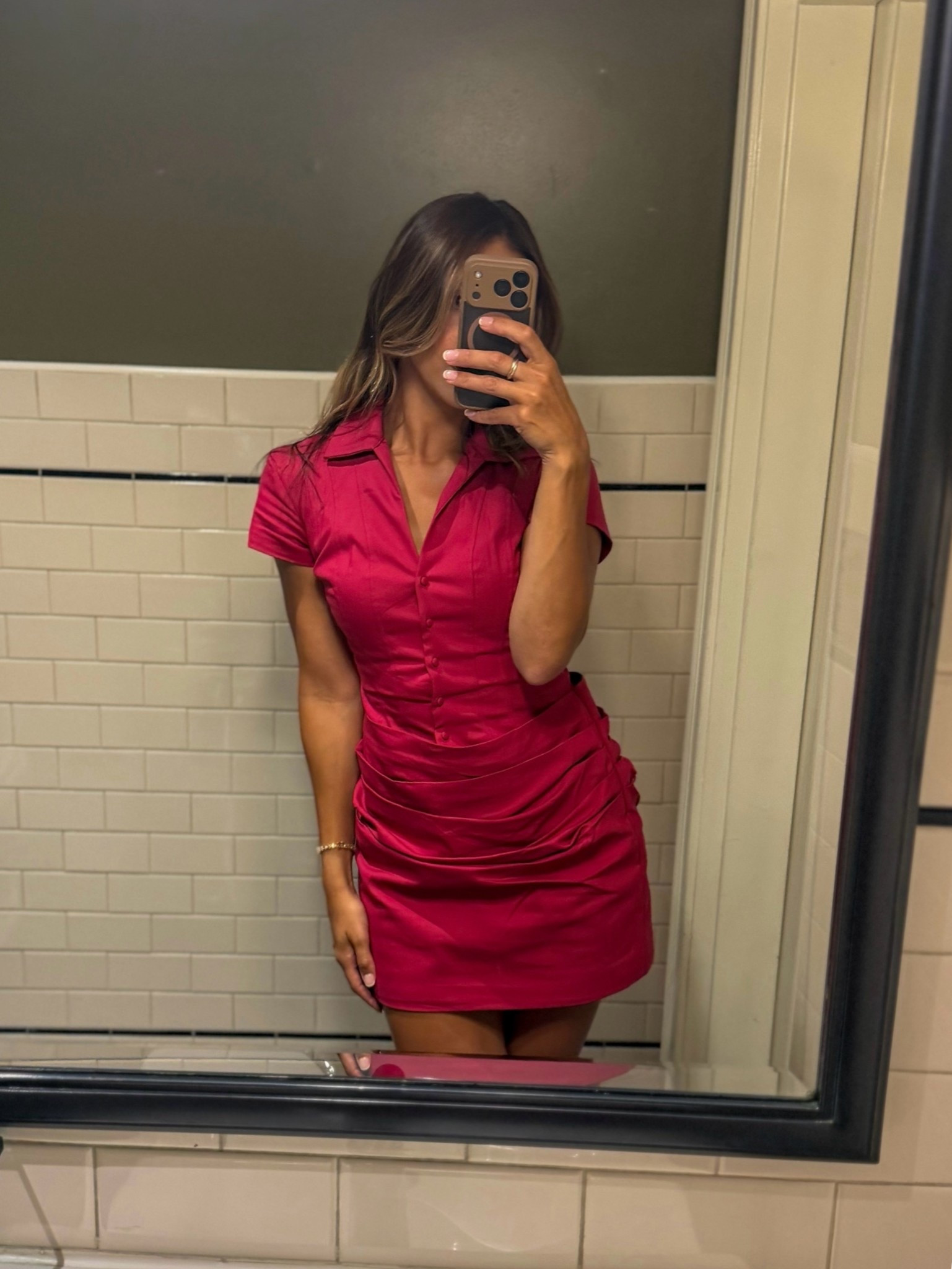 What I wore to a summer bridal shower & it’s on sale 💕🍇🌺 

• Meshki, mini dress, collared dress, pink dress, summer, brunch, ootd

#LTKootd #LTKgrwm #LTKSeasonal