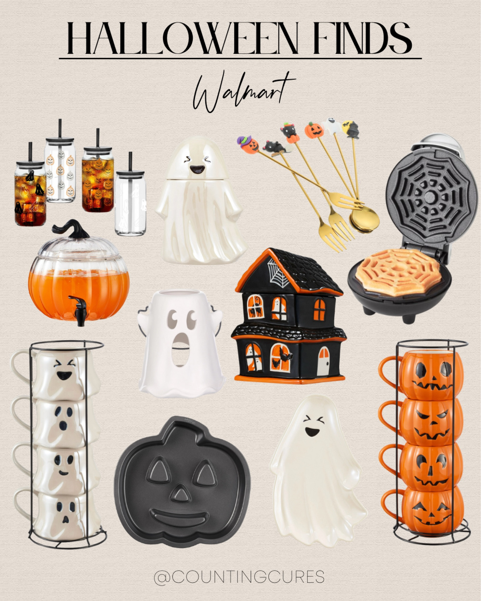 Get ready for Halloween with these Walmart finds! Grab everything you need from cool gold utensils to cute mugs for your next party.
#affordablefinds #partyidea #hostesslife #kitchenmusthave

#LTKSeasonal #LTKHome #LTKStyleTip