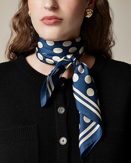 Oversized silk bandana | J. Crew US