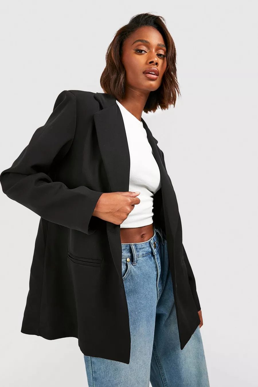 Oversized Tailored Blazer | Boohoo.com (US & CA)