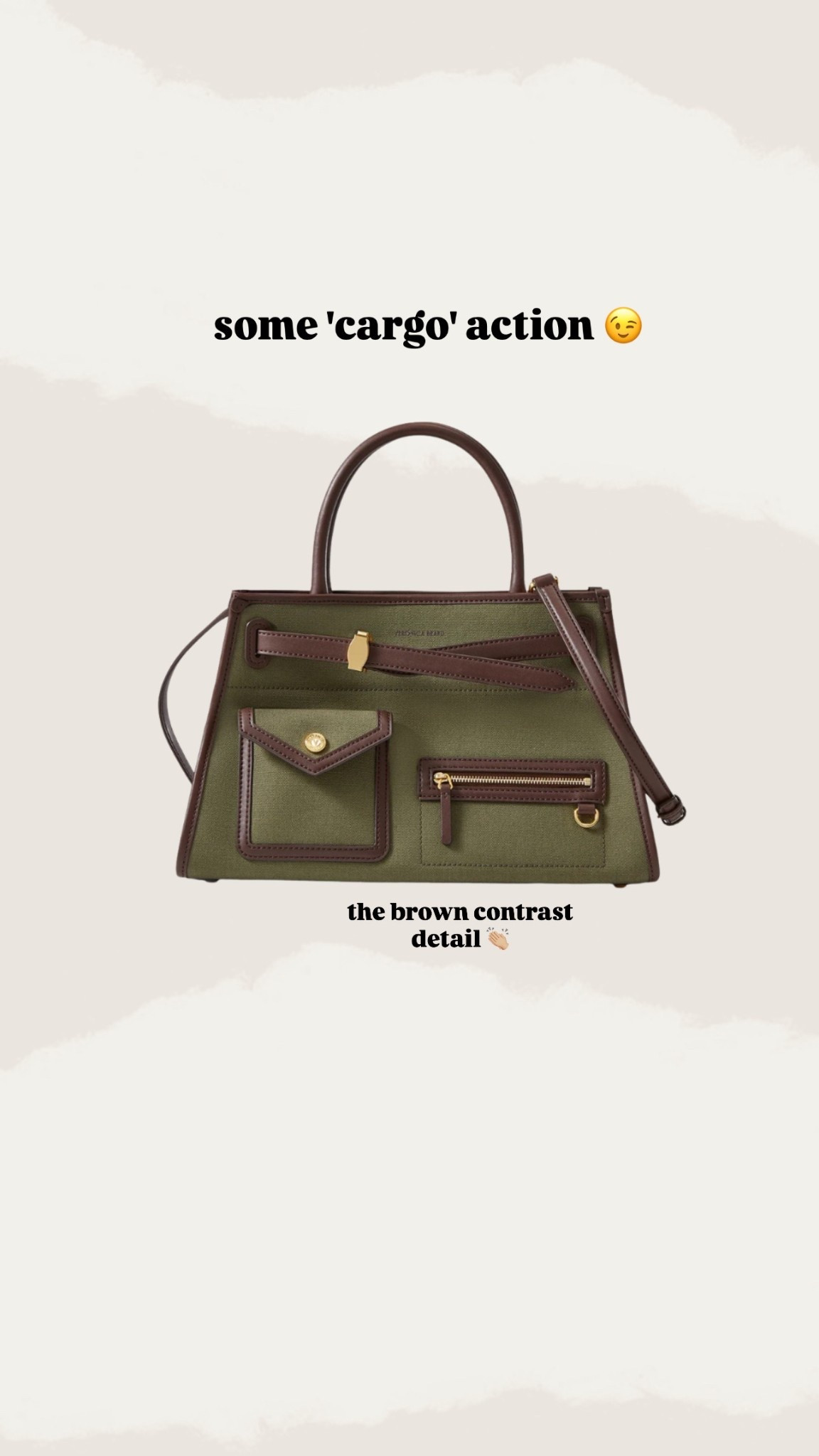 Cargo Handbag for Fall 🍂

#LTKSeasonal #LTKItBag #LTKStyleTip