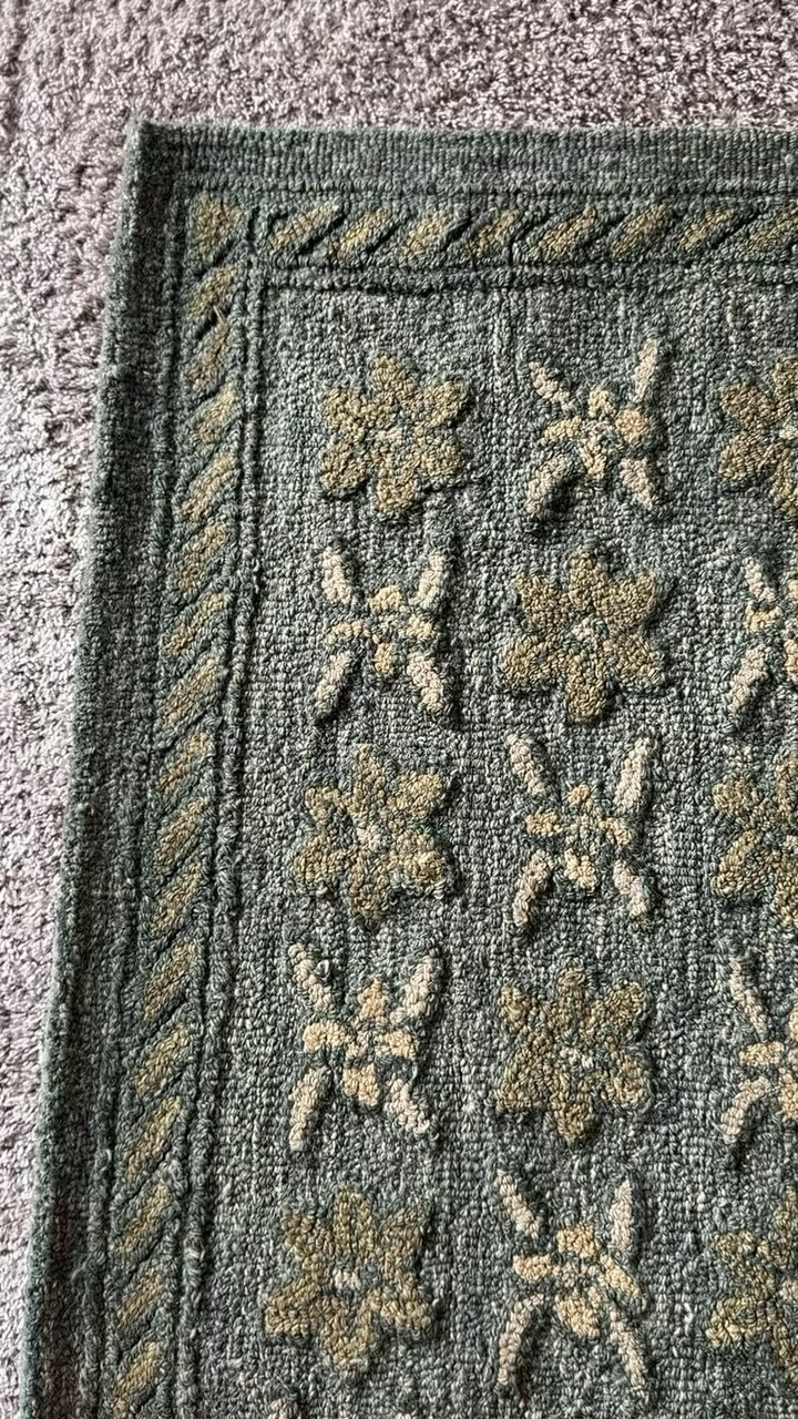 Tell me this rug isn’t the prettiest color combo 🤍 I love mixing blues and green into our home.

#LTKHome