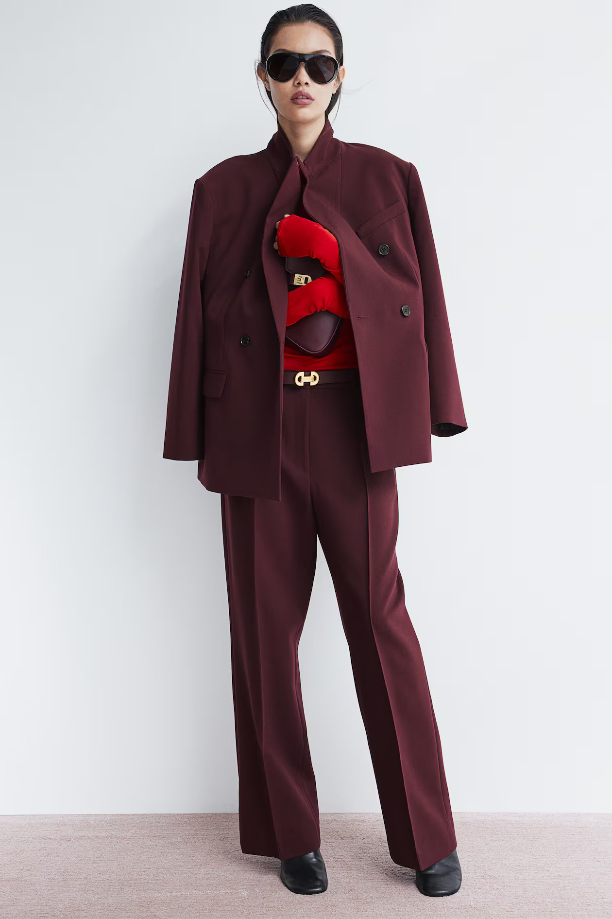 Crease-front trousers | H&M (UK, MY, IN, SG, PH, TW, HK)