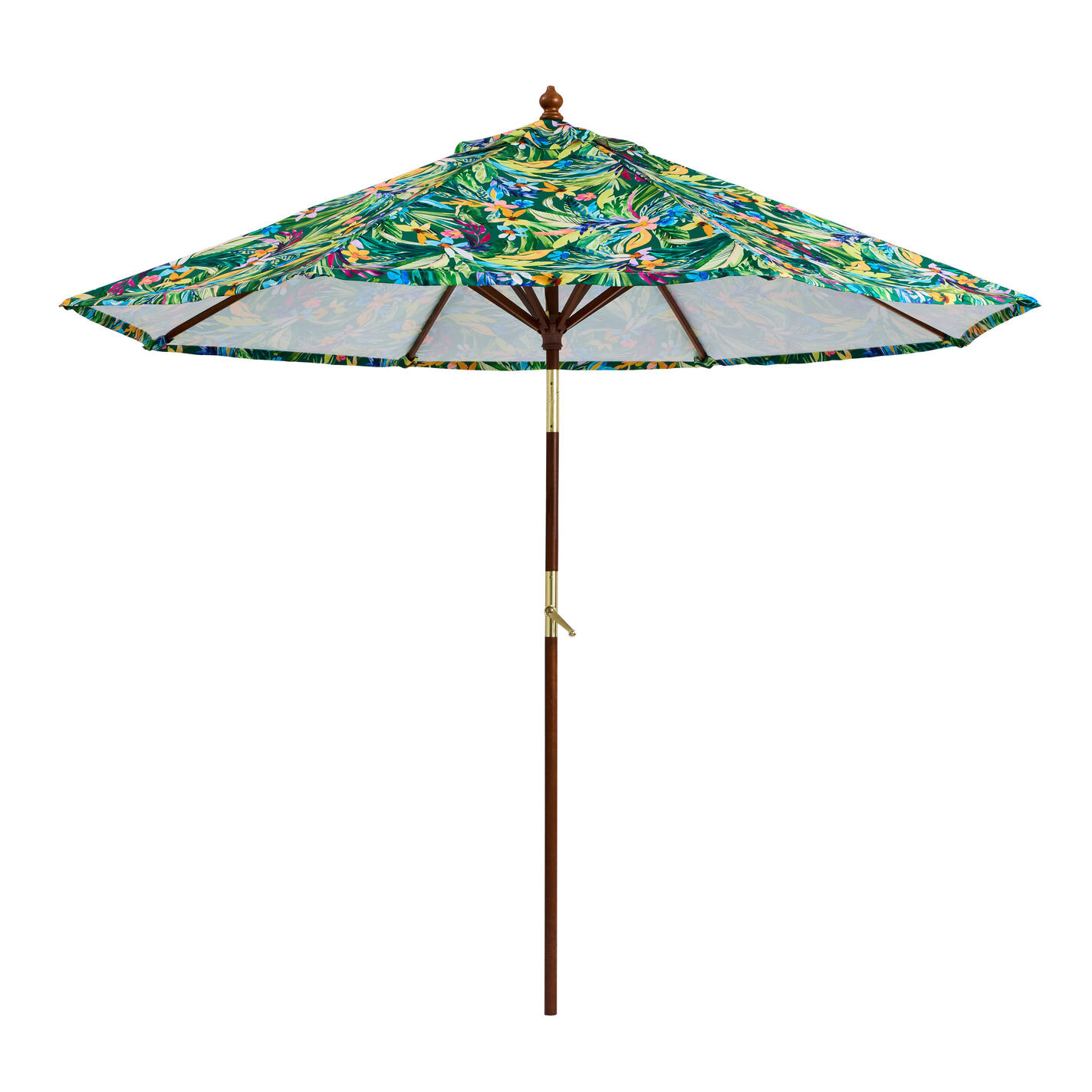 Jungle Blossom 9 Foot Replacement Umbrella Canopy | World Market